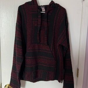 Men’s Earthbound Trading Molina Baja Hooded Pullover  Size Large